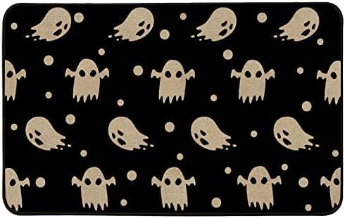 Baccessor Halloween Funny Ghost Doormat Rug Indoor Outdoor, Trick or Treat Fall Front Black Door ... | Amazon (US)