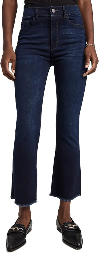 DL1961 Women's Bridget Boot Crop Instasculpt Jeans | Amazon (US)