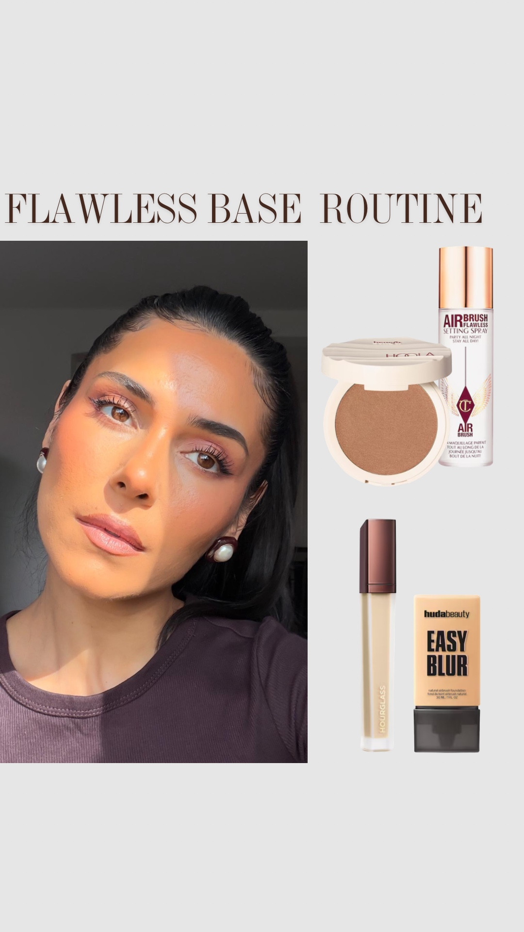 Flawless base routine 💄

#LTKbeauty #LTKdeutschland #LTKspring