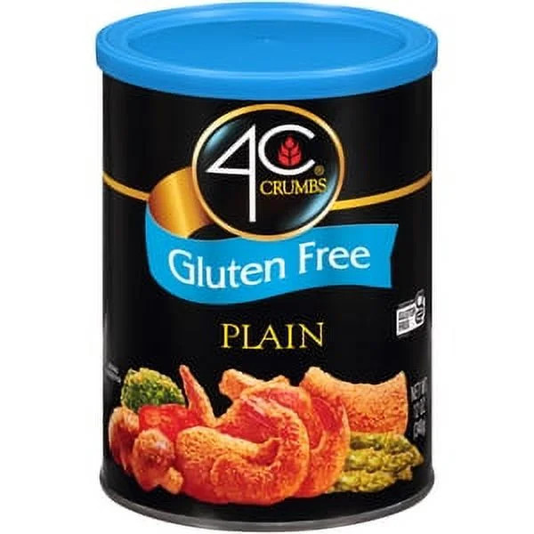 4C Foods Gluten Free Plain Crumbs Canister, 12 Oz | Walmart (US)