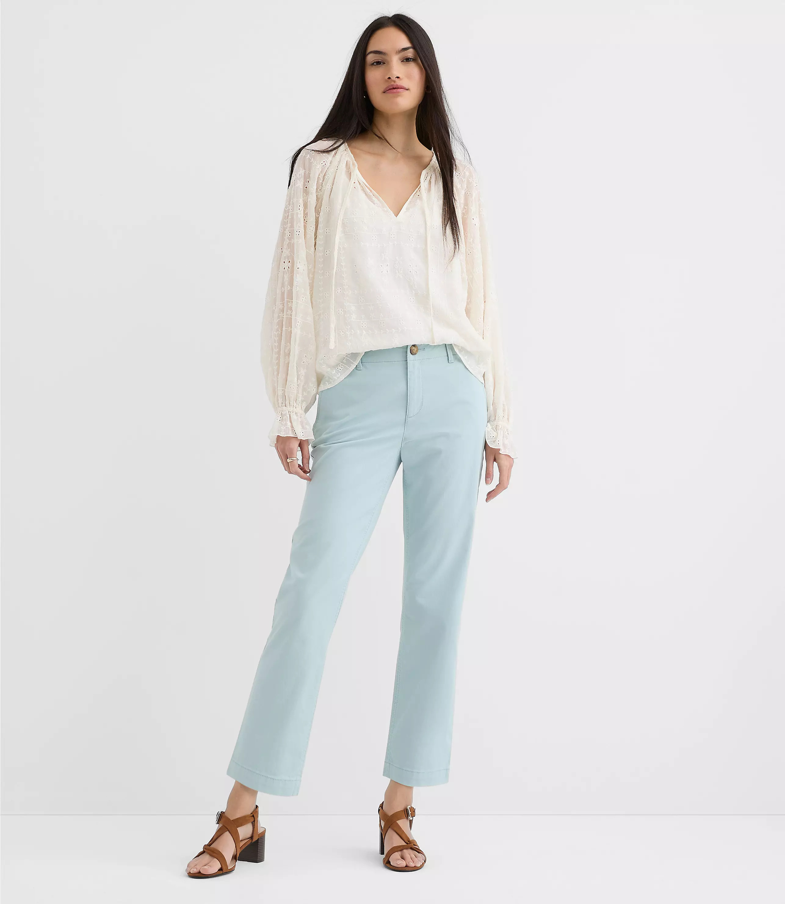 Monroe Slim Chino Pants | LOFT