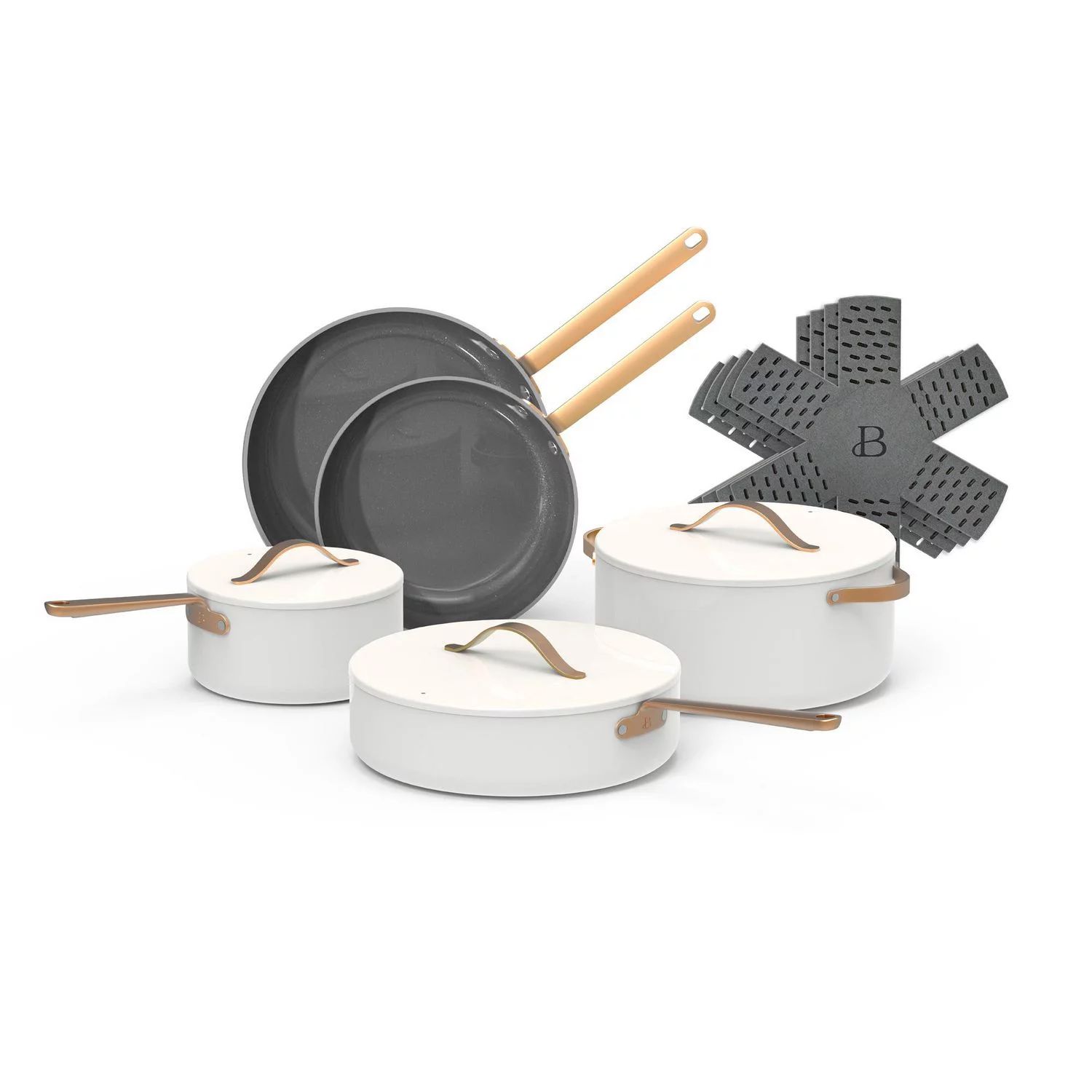 Beautiful 12pc Ceramic Non-Stick Cookware Set by Drew Barrymore | Walmart (CA)