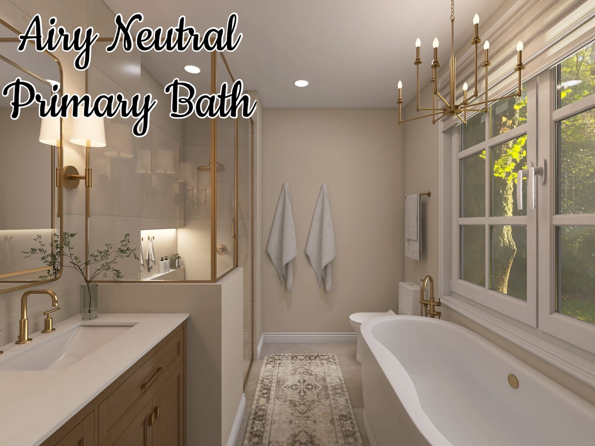 Designed by Olivia
Airy Neutral Primary Bath

#LTKmomlife #LTKSeasonal #LTKHome