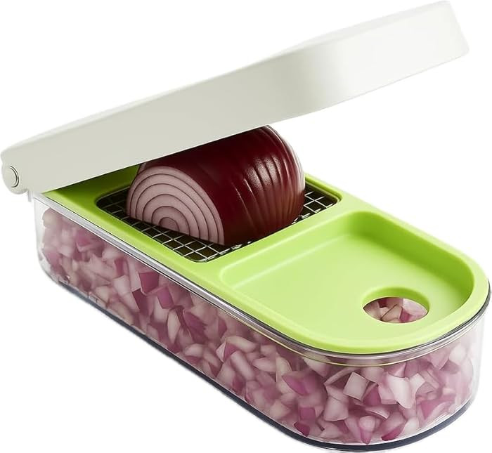 Vidalia Chop Wizard Vegetable Chopper \u2013 Original As Seen On TV Food Dicer with 2 Stainless S... | Amazon (US)