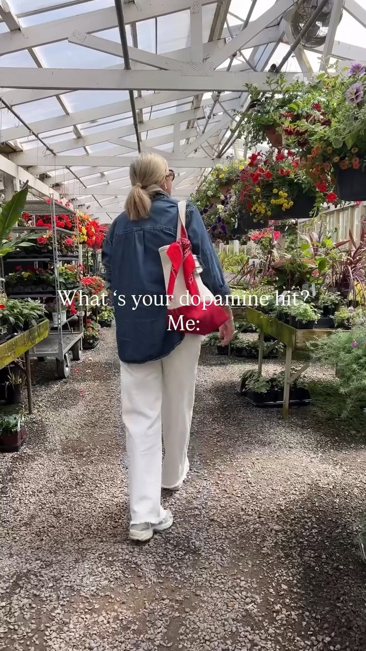 My dopamine hit👩🏼‍🌾A nursery visit does it for me every time 🪴🌱 What does it for you??

Visited @christiansonsnursery for the first time and it did not disappoint! 

I went in search of Attar of Roses geraniums🌹 and FOUND THEM! They smell heavenly! Picked up a new  climbing rose and going to try my hand at rhubarb!  It was also opening day of the @skagitvalleyfarmersmarket Farmer’s Market, so grabbed some flowers and lemonade 🍋 from the CUTEST little stand! @littlesips_pnw 

#gardengirl #dopamine #midlifestyle #summervibes☀️