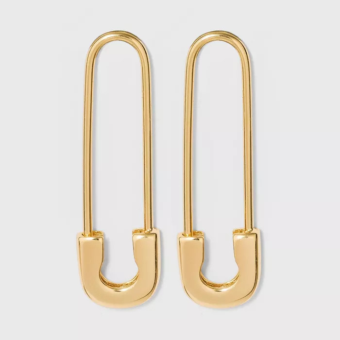 SUGARFIX by BaubleBar 14K Gold Plated Delicate Pin Drop Earrings - Gold | Target