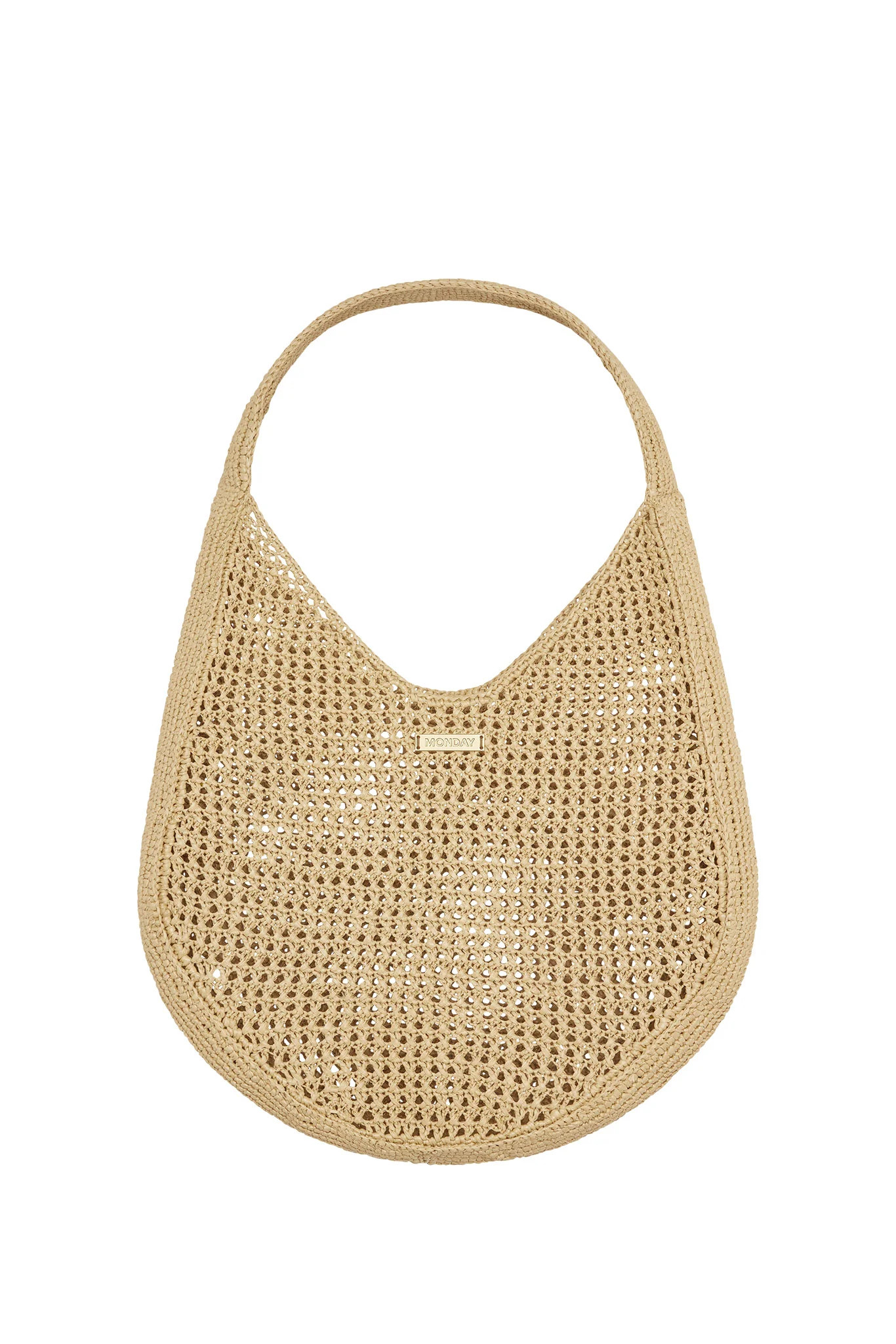 Shell Beach Bag - Natural | Monday Swimwear