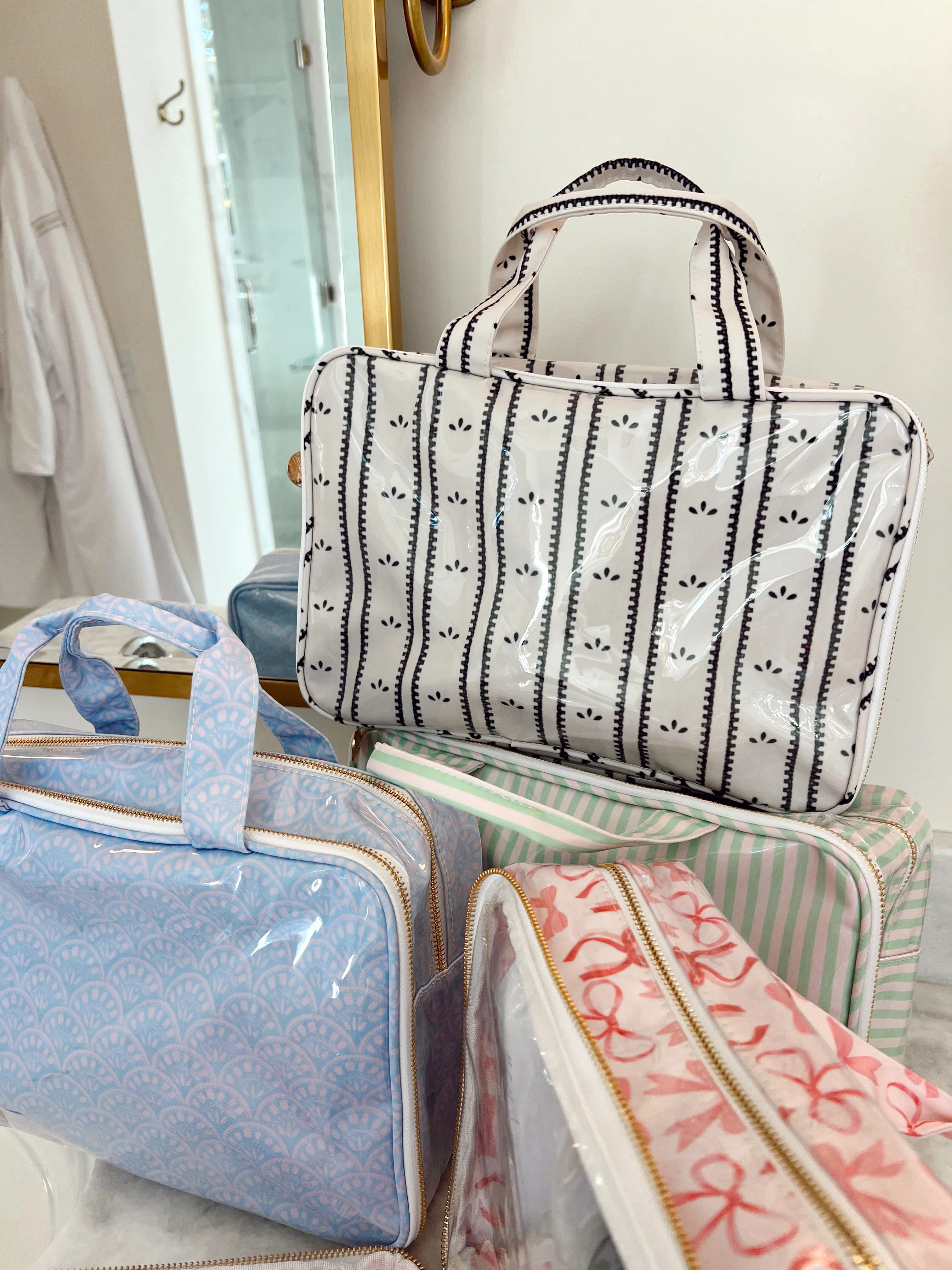 Clear Coat Toiletry Case | KenzKustomz