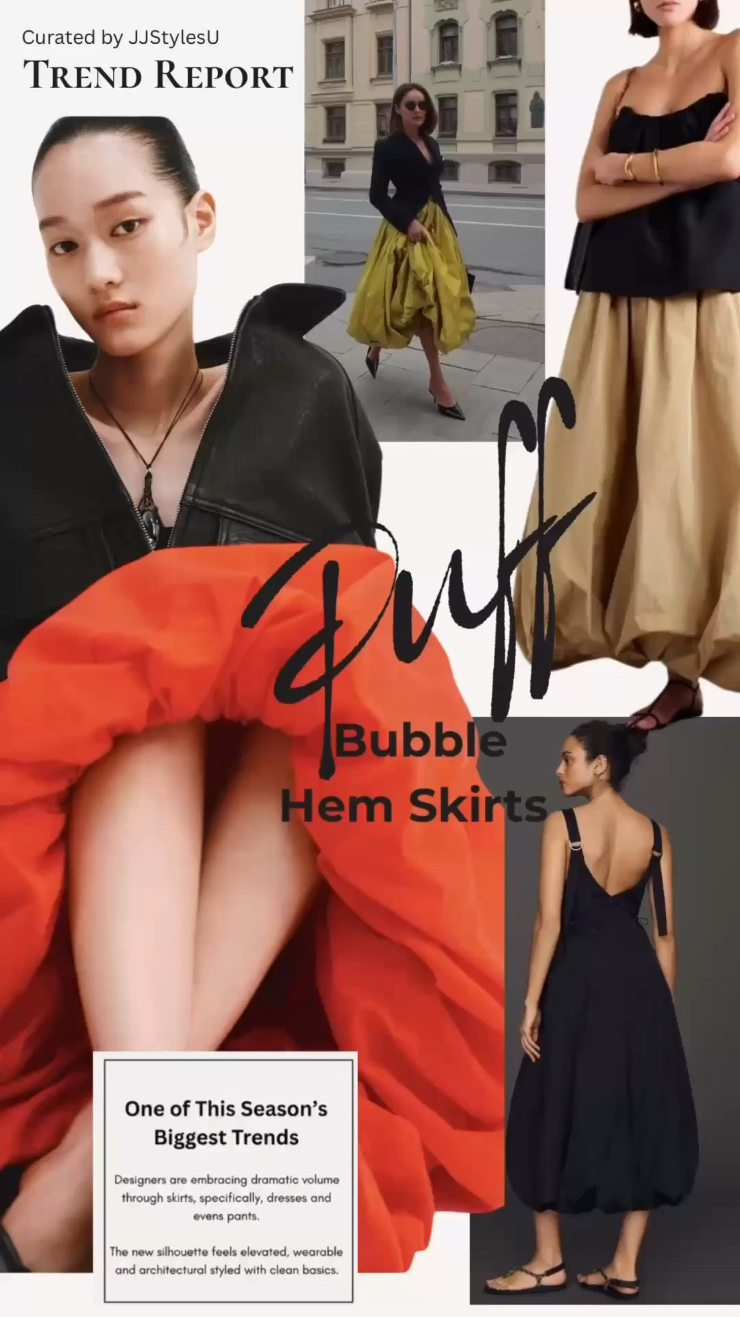 The Puff (Bubble Hem) Skirt is having a major fashion moment. ☁️✨

From statement skirts to dresses to balloon pants, this voluminous silhouette brings instant drama while still feeling polished and wearable. Pair it with a fitted tank, sleek sandals, or a structured blazer to balance the shape.

Save this trend report for outfit inspiration✨


#LTKStyle #BubbleHem #PuffSkirt #SummerStyle #StyleEdit #TrendReport #WearTheTrend #ModernStyle #ElevatedBasics #FashionInspo #CapsuleWardrobe #QuietLuxuryStyle #WardrobeRefresh #JJStylesU

#LTKSeasonal #LTKOver40 #LTKootd

#LTKSeasonal #LTKOver40 #LTKdayinmylife