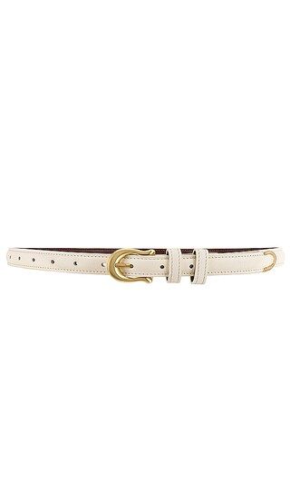 Adela Belt in Ecru & Cognac | Revolve Clothing (Global)