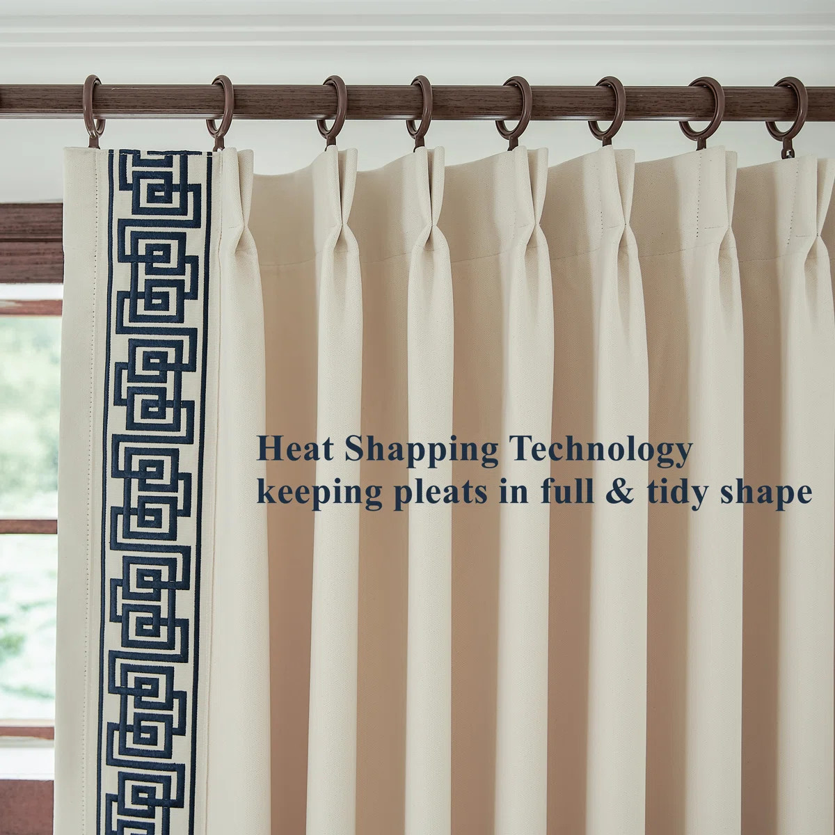 Visionary Home Allison Cotton Blend Room Darkening Curtain Pair & Reviews | Wayfair | Wayfair North America