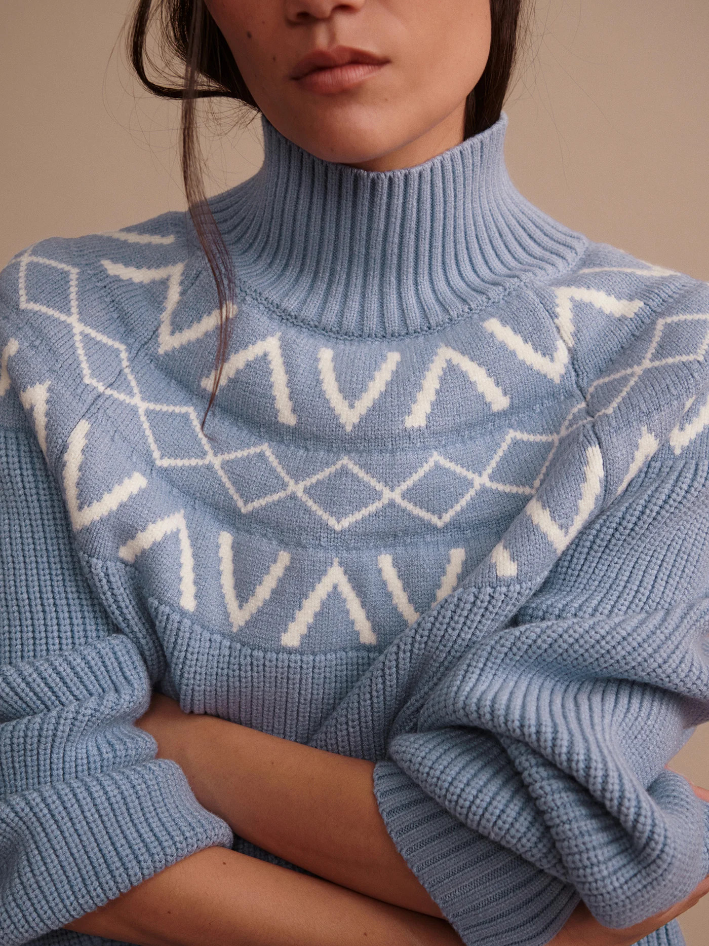 Marcie Fairisle Yoke Knit | VARLEY US | Varley US