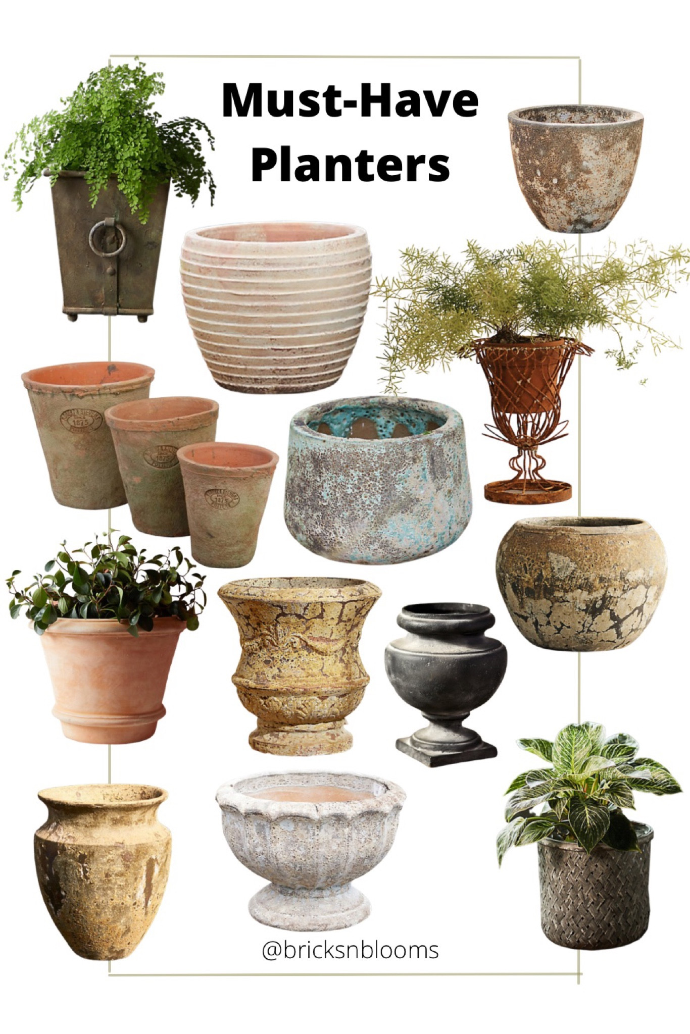 Must-have planters for indoor plants! Can be used outside too but will need protection in winter. 

Container garden, planters, indoor planters, houseplants

#LTKSale #LTKFind #LTKhome