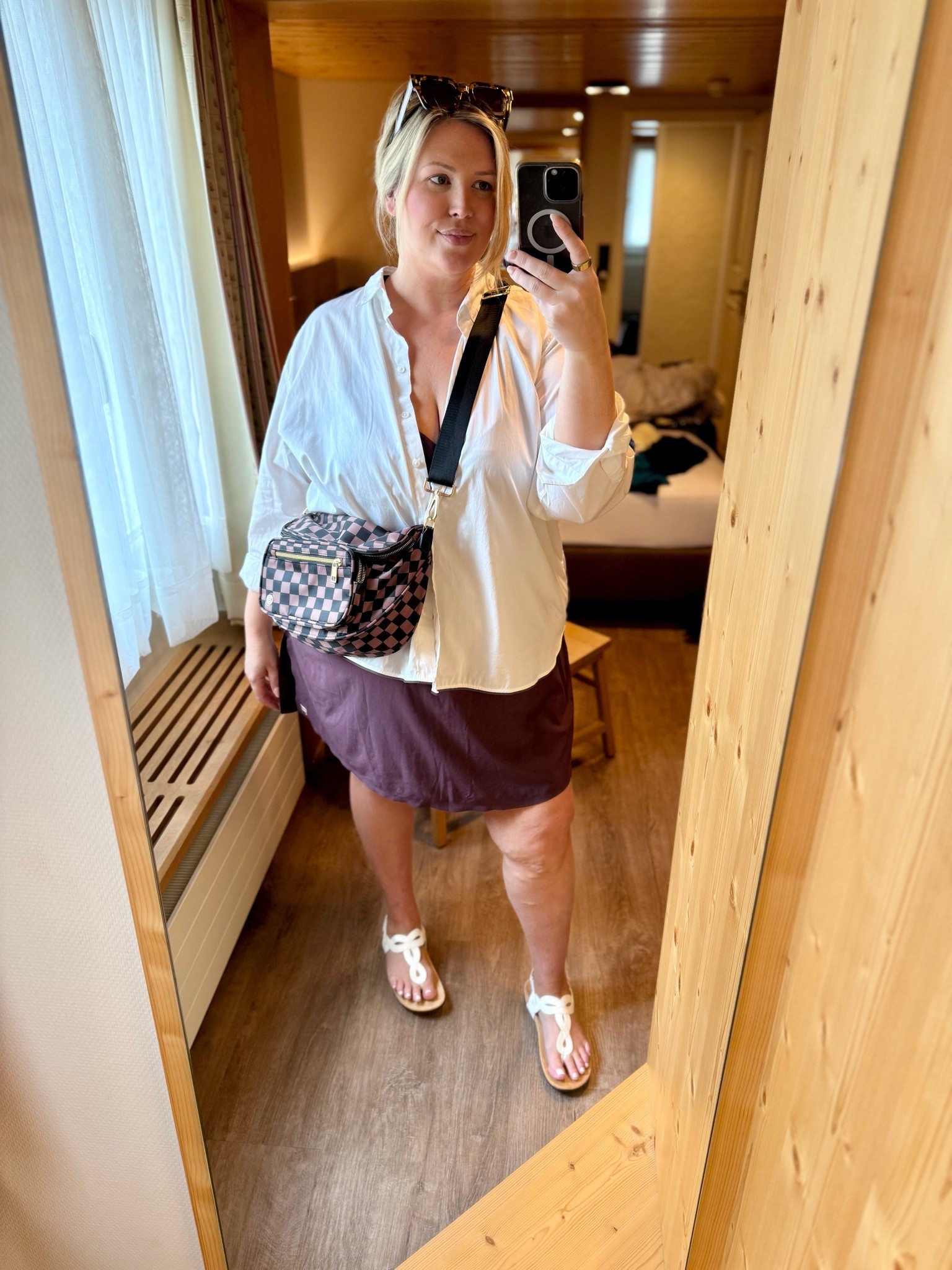 Top is a 2X and dress is 2X. Plus size, outfit inspo, casual outfit, mom life, apron belly, summer fashion

#LTKSeasonal #LTKPlusSize #LTKMidsize