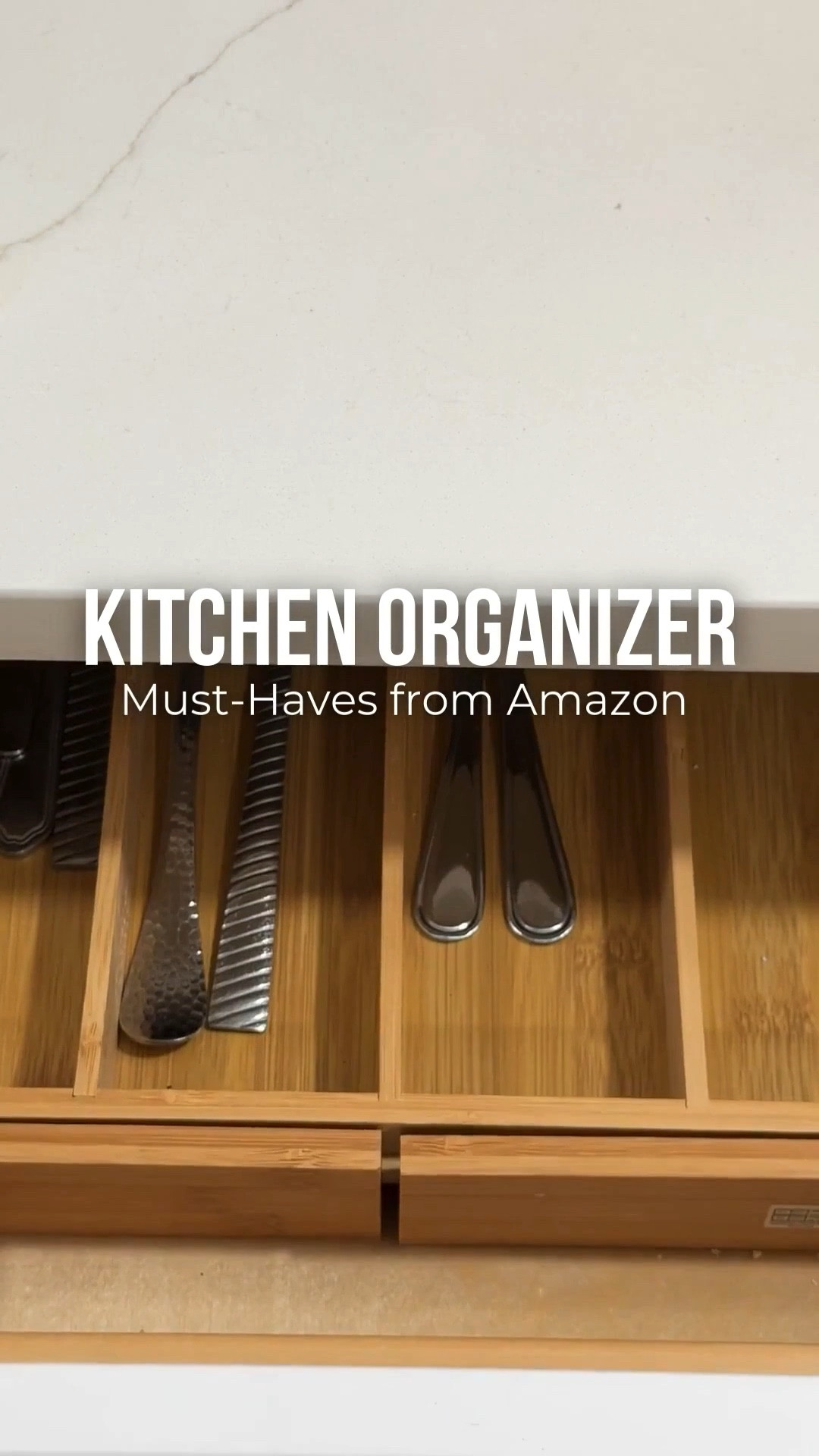 I didn’t realize how much stress my messy kitchen drawers were causing until I finally organized them. This adjustable bamboo drawer organizer keeps my everyday utensils easy to reach and makes the whole kitchen feel calmer.


#amazonhomefinds #kitchenorganization #drawerorganizer #ltkhome #organizedliving #kitchenstorage #homeorganization #kitchenmusthave #declutterhome #kitchenideas

#LTKdayinmylife #LTKfoodie #LTKHome