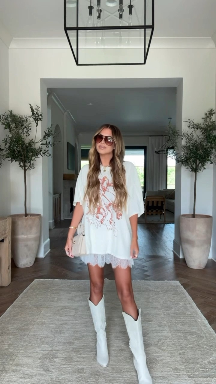 Country Concert looks I love Size small tee, small lace slip, small denim top and 27 denim shorts 

#LTKFindsUnder100 #LTKFindsUnder50 #LTKSummerEdit