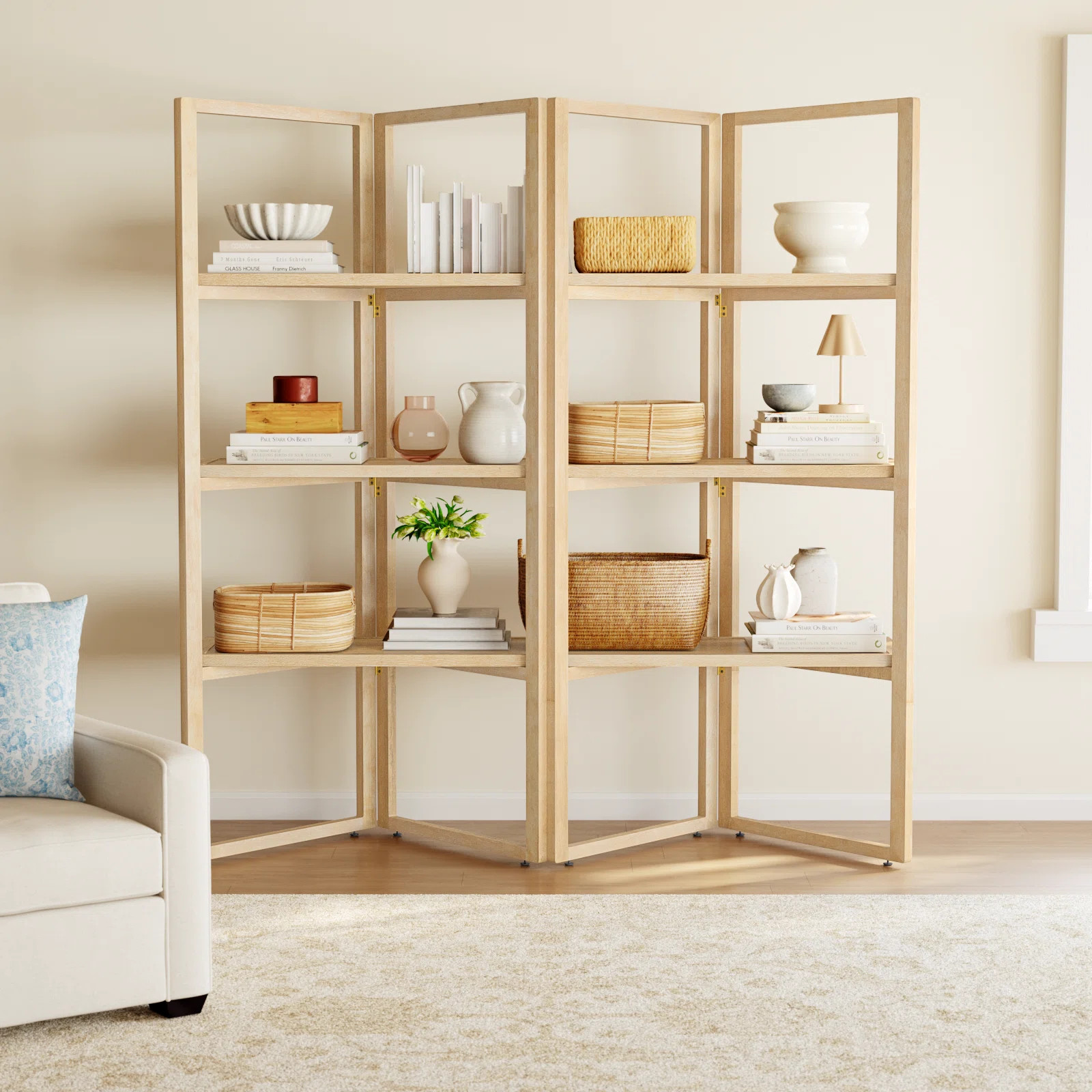 Retreat Wide Etagere Bookcase | Birch Lane