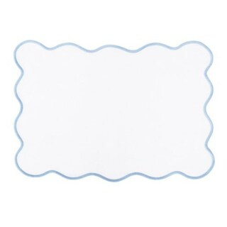 Maisie Scalloped Placemats - Set of 4 | Ballard Designs, Inc.