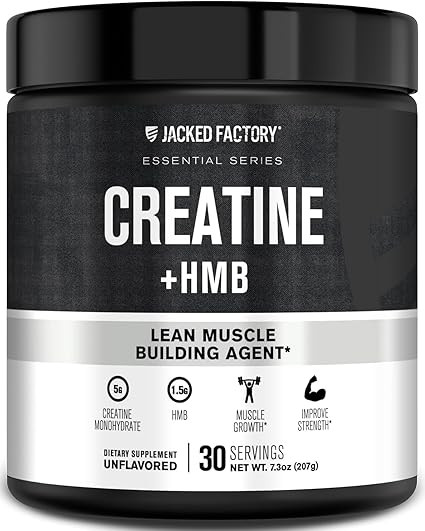 Creatine HMB Powder Supplement with Creatine Monohydrate & HMB for Men & Women for Muscle Growth,... | Amazon (US)