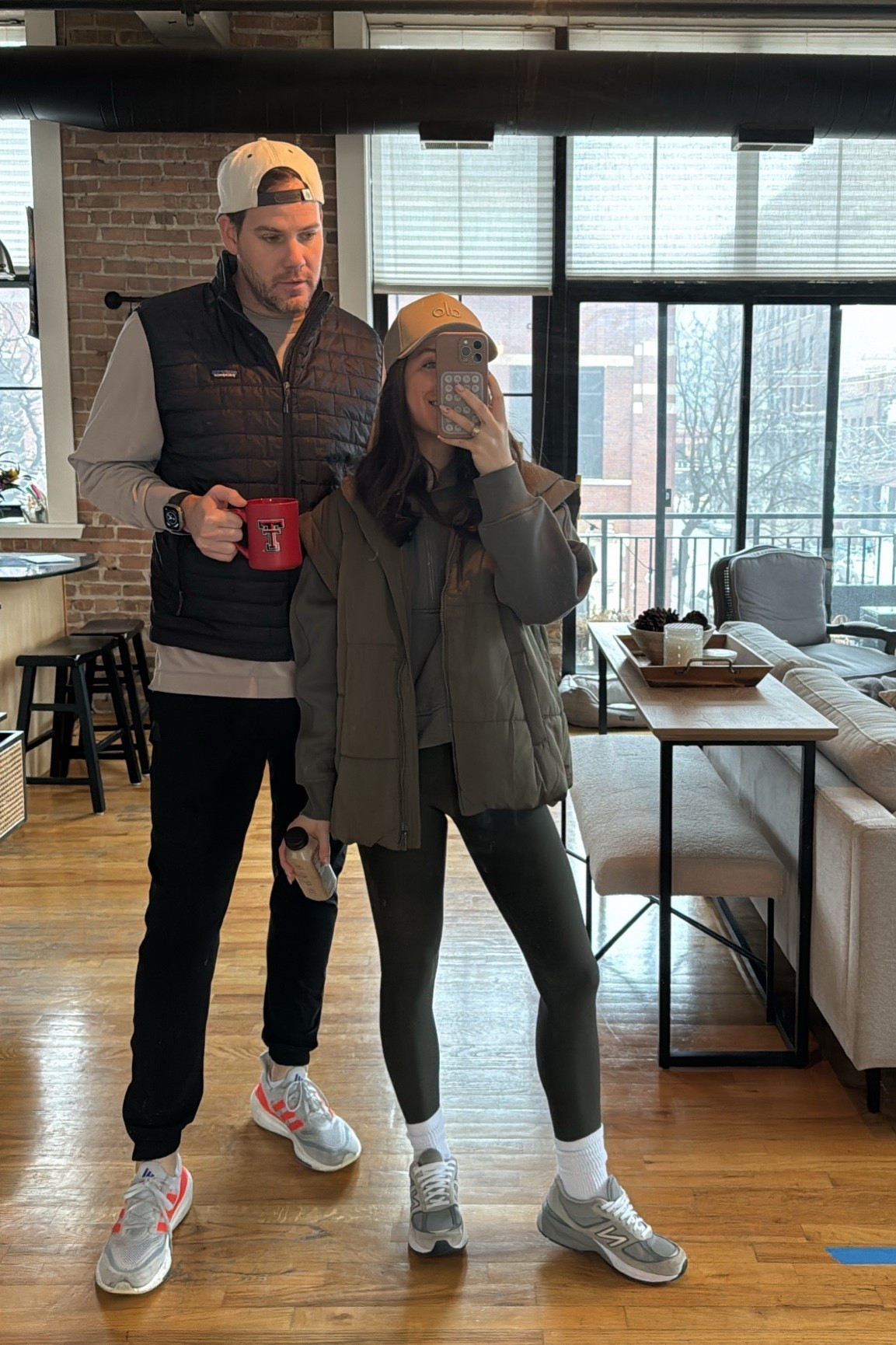 Weekend casual wear- my entire outfit is from Amazon! Fleece lined leggings, lululemon scuba dupe and vest. I sized up in the hoodie (s), vest (m) and sneakers (.5). 

#LTKMens #LTKSaleAlert #LTKActive