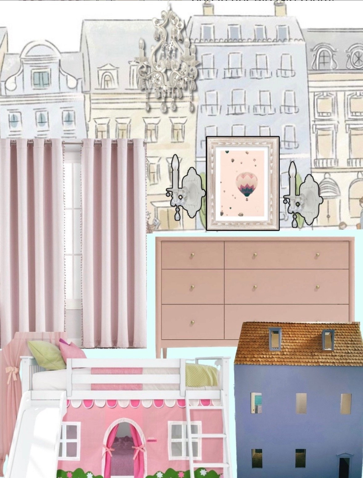 Olivia is asking for a bunk bed in her Big Girl room! Created a collage using her current decor but switched out her bed and how cute and fun is this bunk bed from Max and Lily?! It’s a low bunk bed, perfect for our lower ceilings. Love the ladder and slide features. Plus the bottom is a house which matches her dollhouse and mural in her room!

#LTKHome #LTKKids