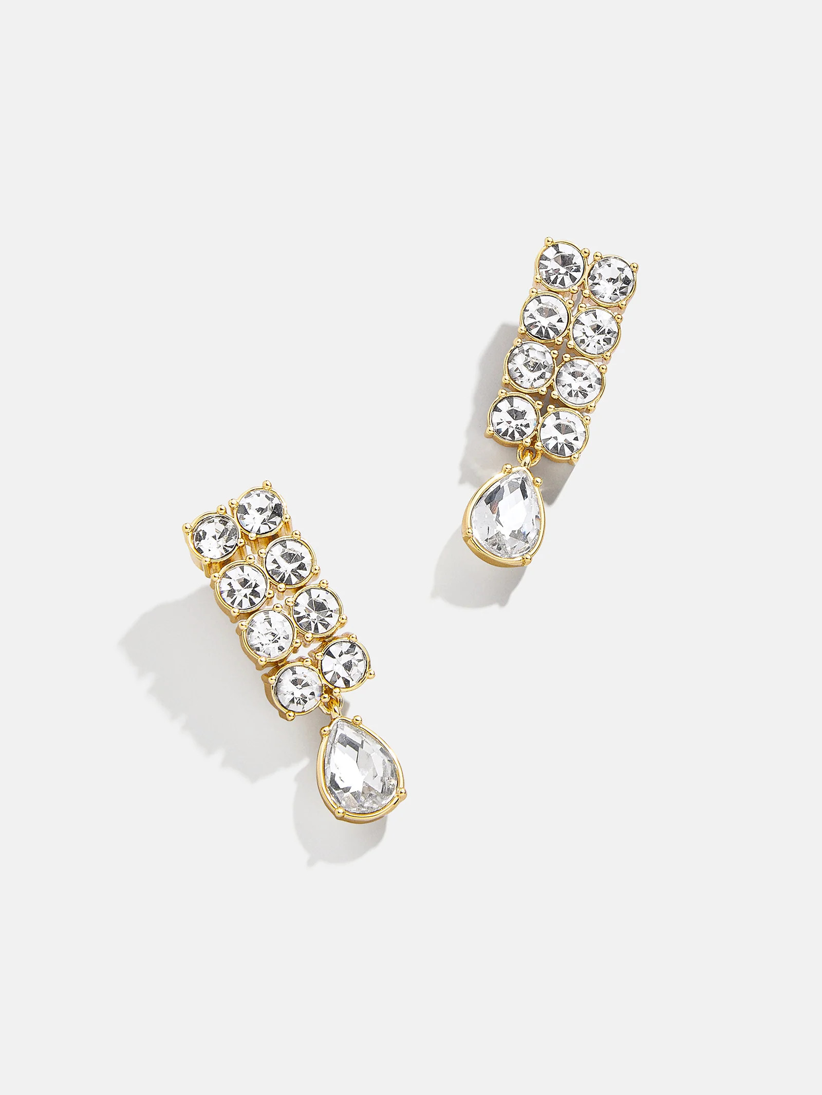 Meeko Earrings - Gold/Pavé | BaubleBar