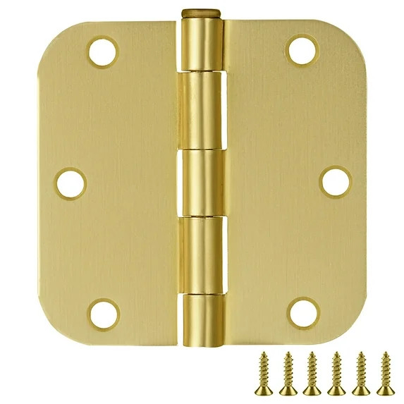 Design House Heavy Duty Steel 3.5" x 3.5" Interior Door Hardware Hinges (3-Pack) | Walmart (US)