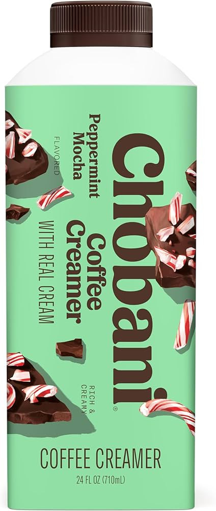 Chobani® Coffee Creamer Peppermint Mocha 24 fl oz | Amazon (US)
