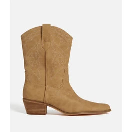 COREY WESTERN BOOT - TAN | Sportsgirl