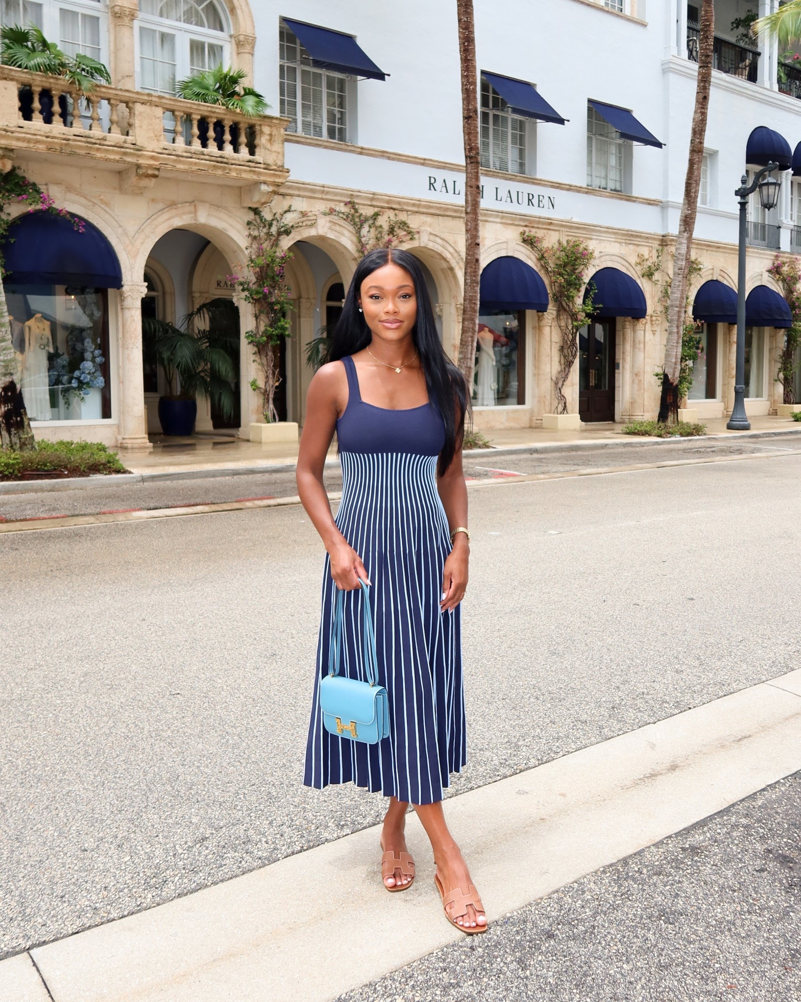 Outfit of the day for lunch and shopping in Palm Beach! Wearing a size small in this dress! 🌴 

#LTKSeasonal #LTKSummerEdit