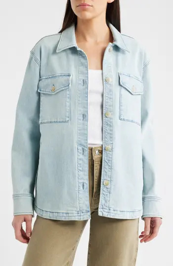 Faherty Holden Denim Shirt Jacket | Nordstrom | Nordstrom