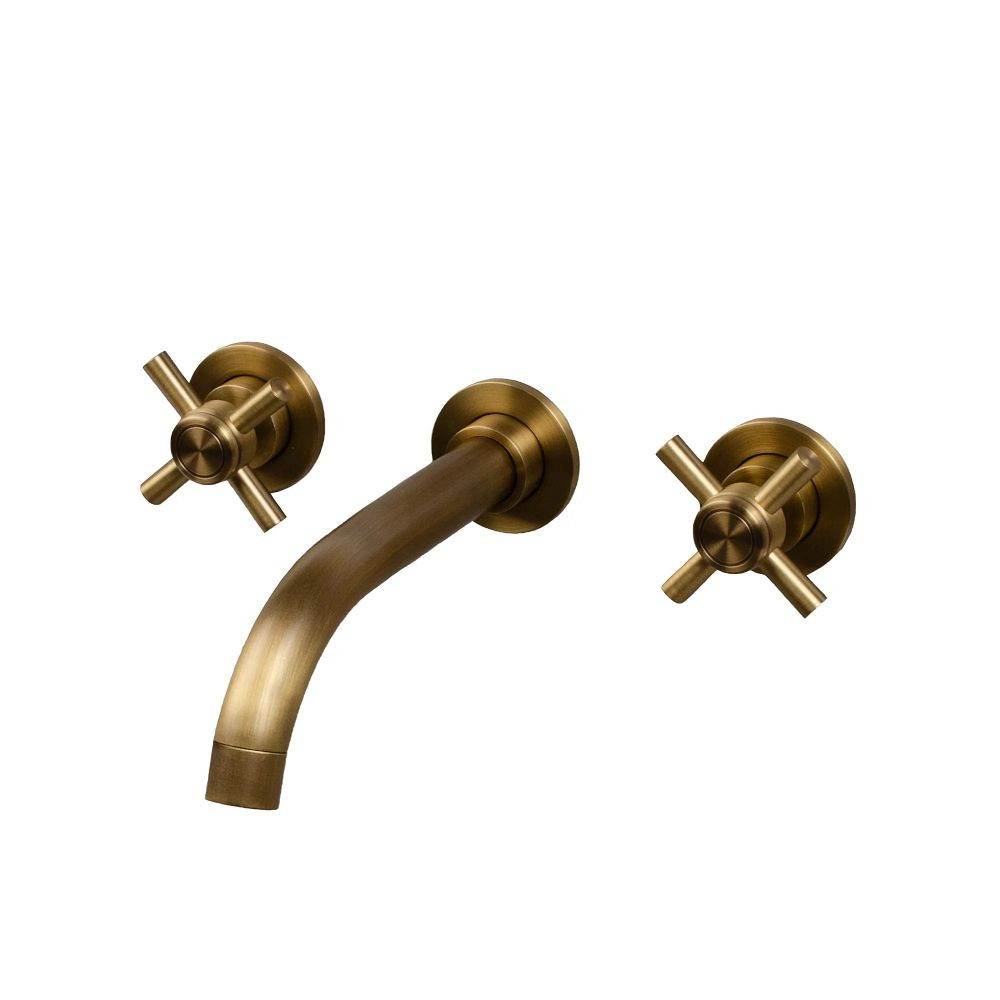 Widespread Wall-Mounted Faucet (5"\u20138") | West Elm (US)