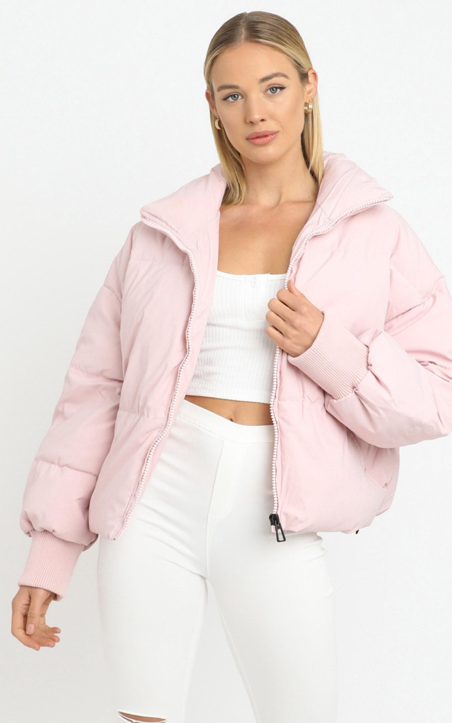 Windsor Puffer Jacket in Pink | Showpo - deactived