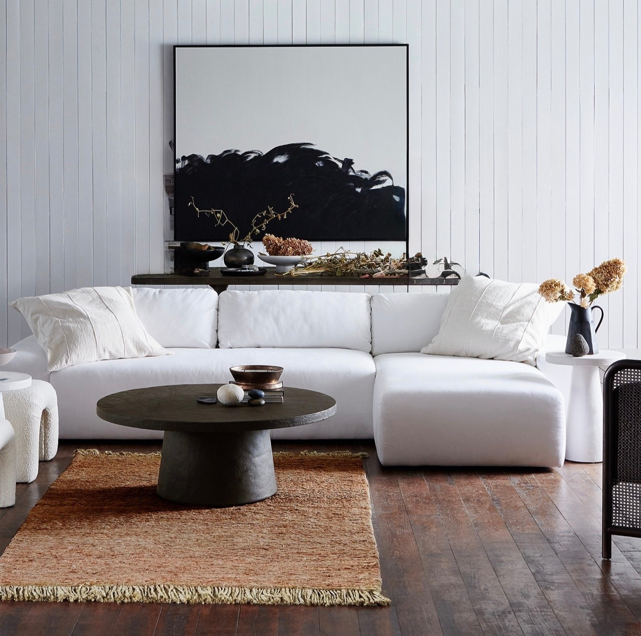 Willy Charcoal Concrete 44" Round Pedestal Coffee Table @Crate & Barrel 

#home #interior #style #decor #crateandbarrel 

#LTKHome #LTKSeasonal #LTKOver40