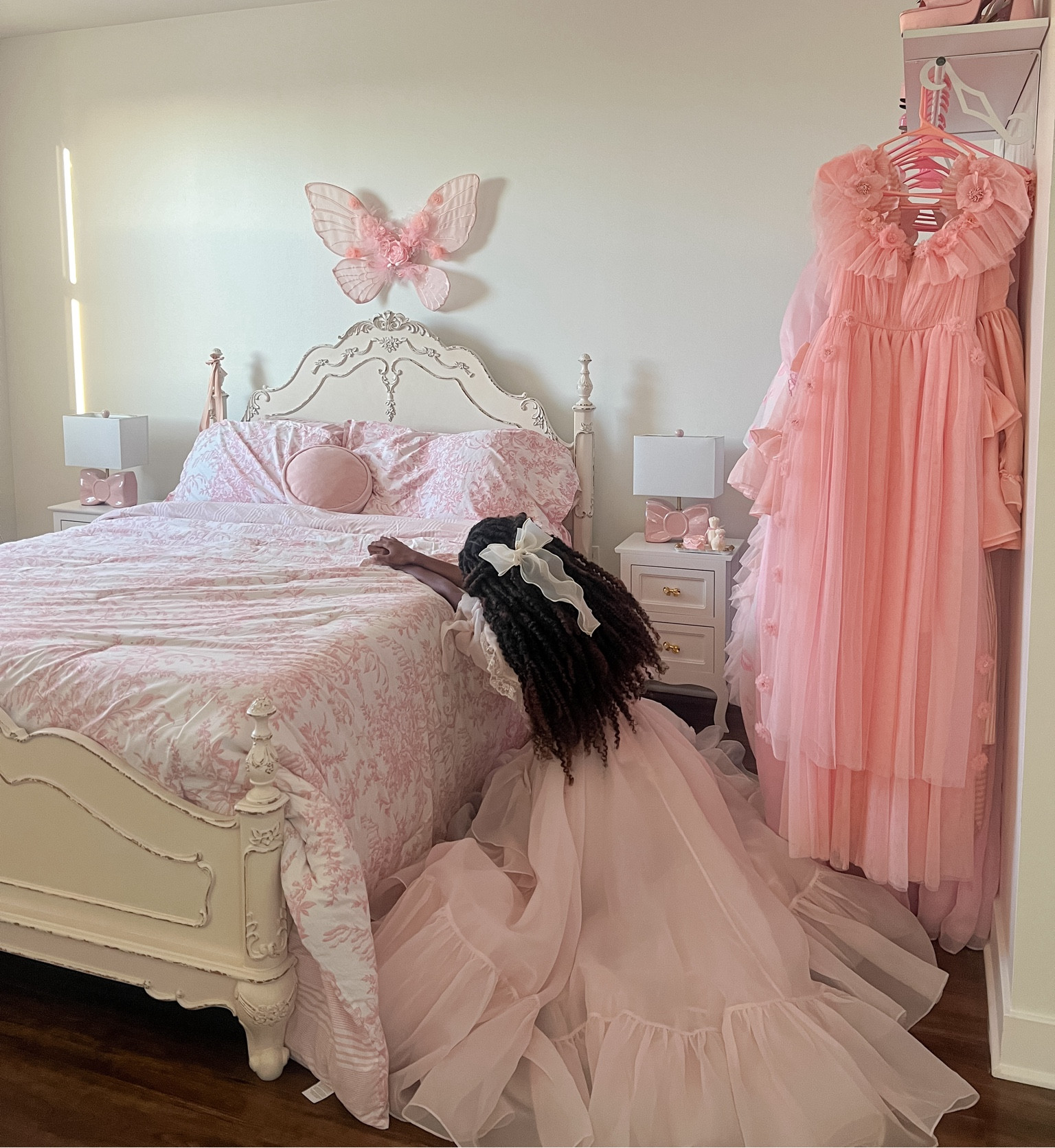 Princess bedroom 🎀🪞🩰 #shabbychic 

#LTKHome