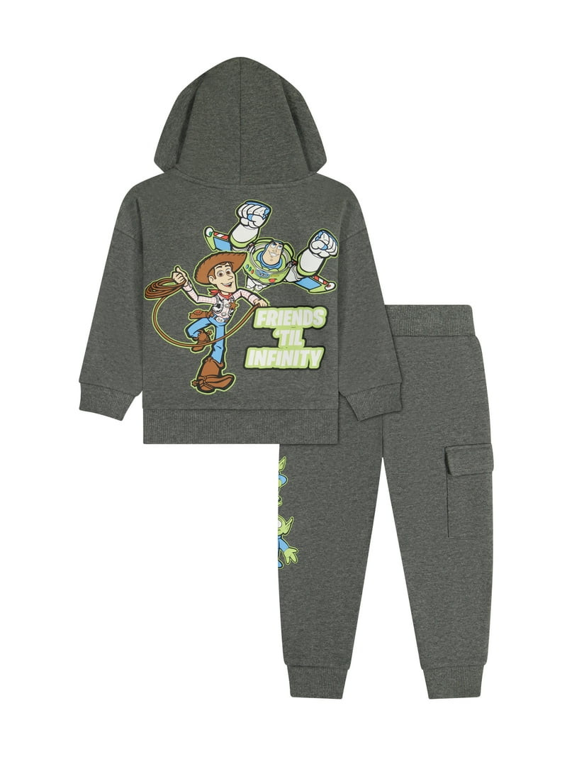 Disney Toy Story Toddler Boy 2pc Hoodie and Jogger Set, Sizes 12 Months - 5T | Walmart (US)