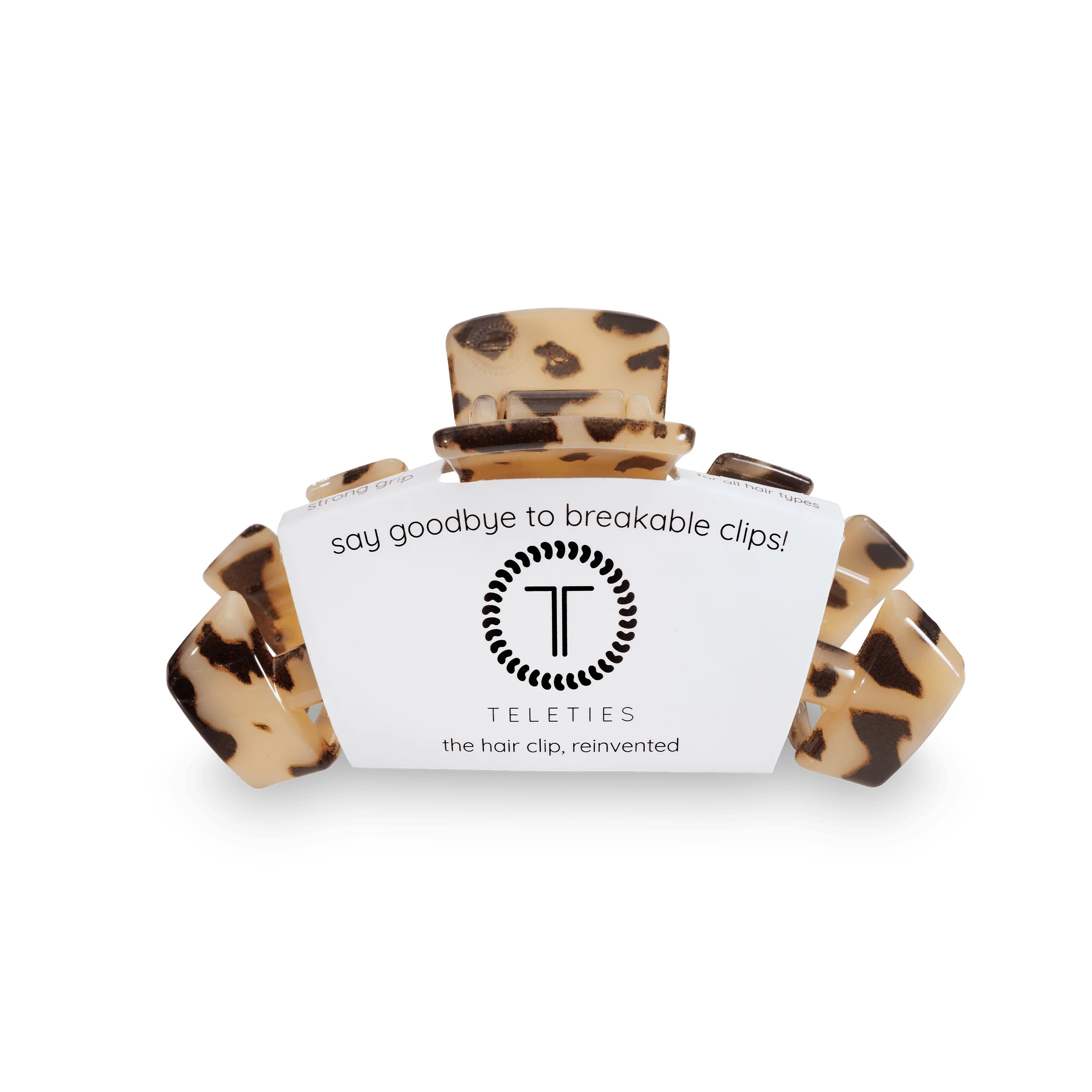 Blonde Tortoise Medium Clip | TELETIES