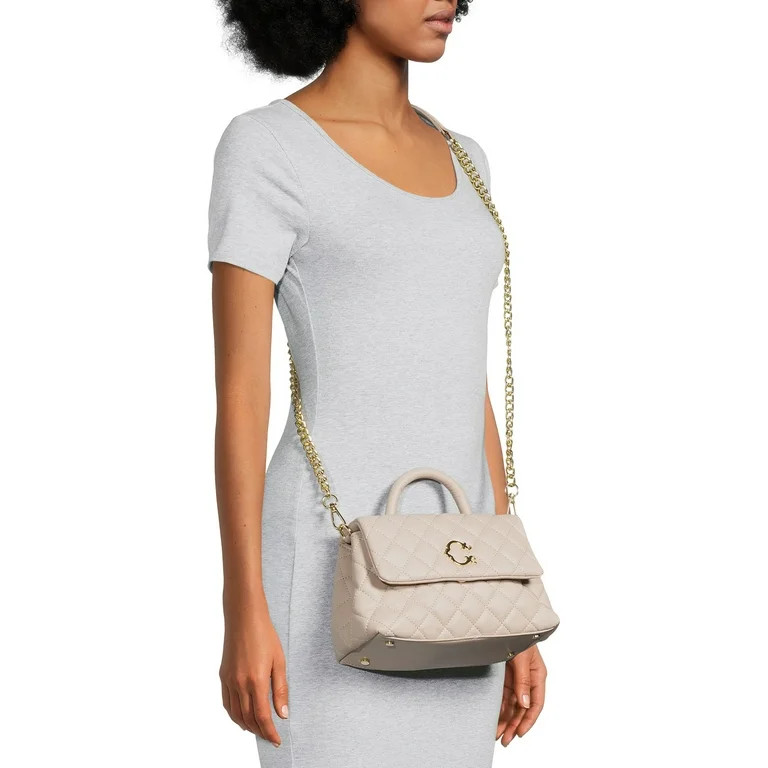 C. Wonder Women’s Adult Isla Satchel Shoulder Bag Oxford Tan - Walmart.com | Walmart (US)