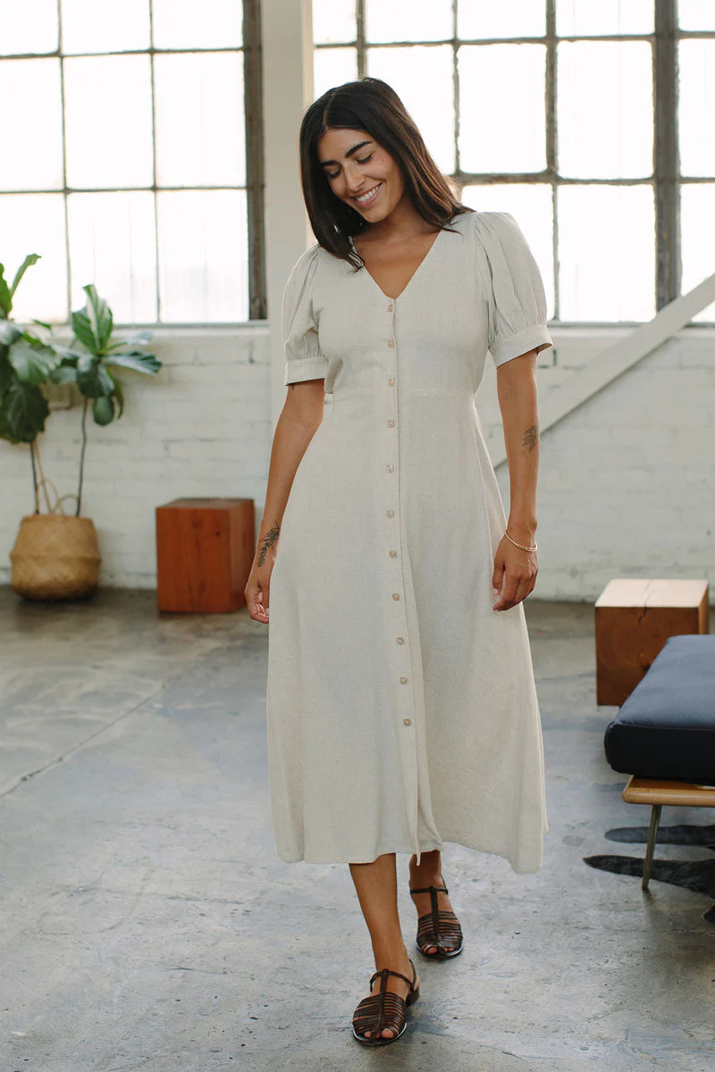 Linen Piper Dress | Rachel Pally