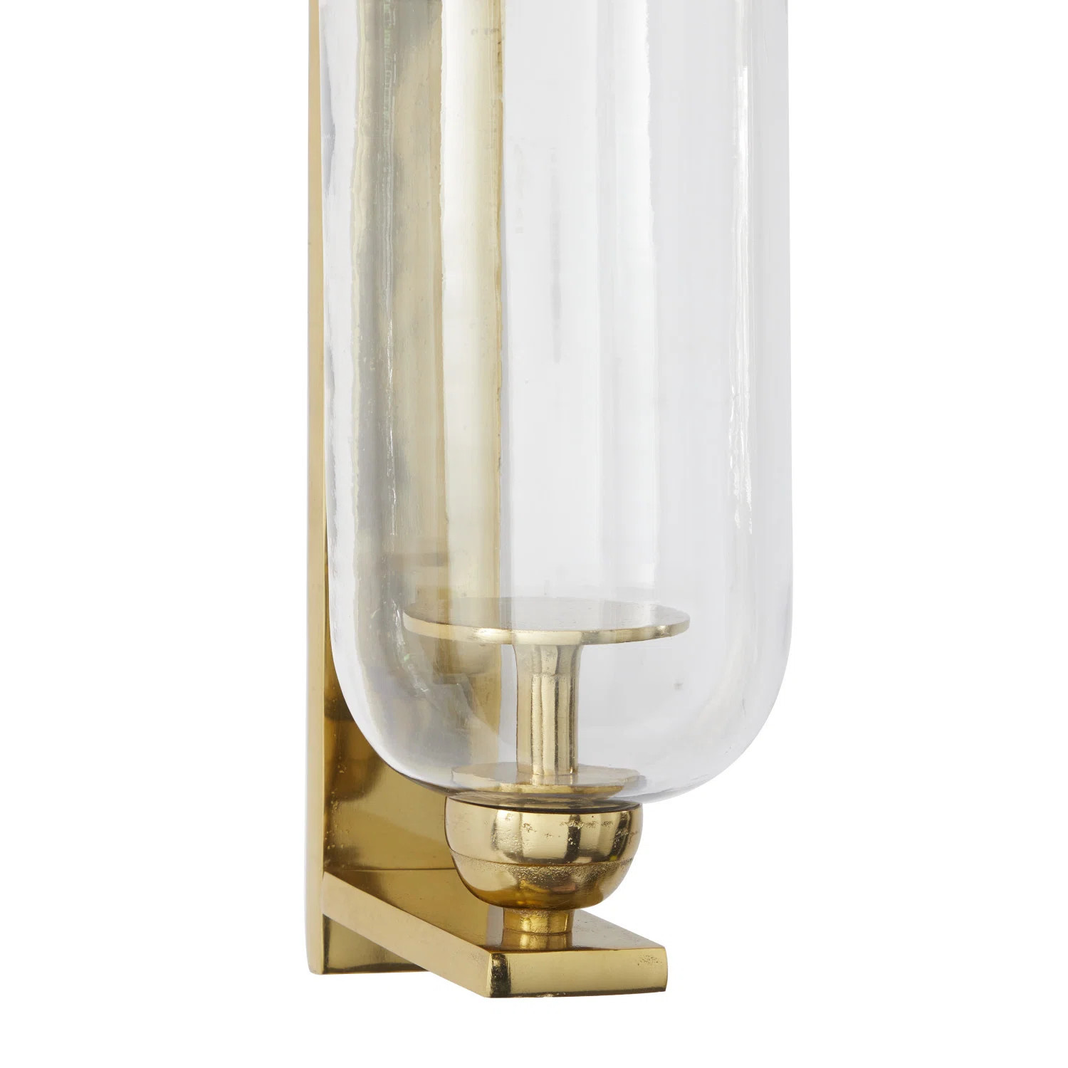 Mercer41 Cochenour Aluminum Metal Single Candle Indoor Outdoor Gold Wall Sconce & Reviews | Wayfa... | Wayfair North America