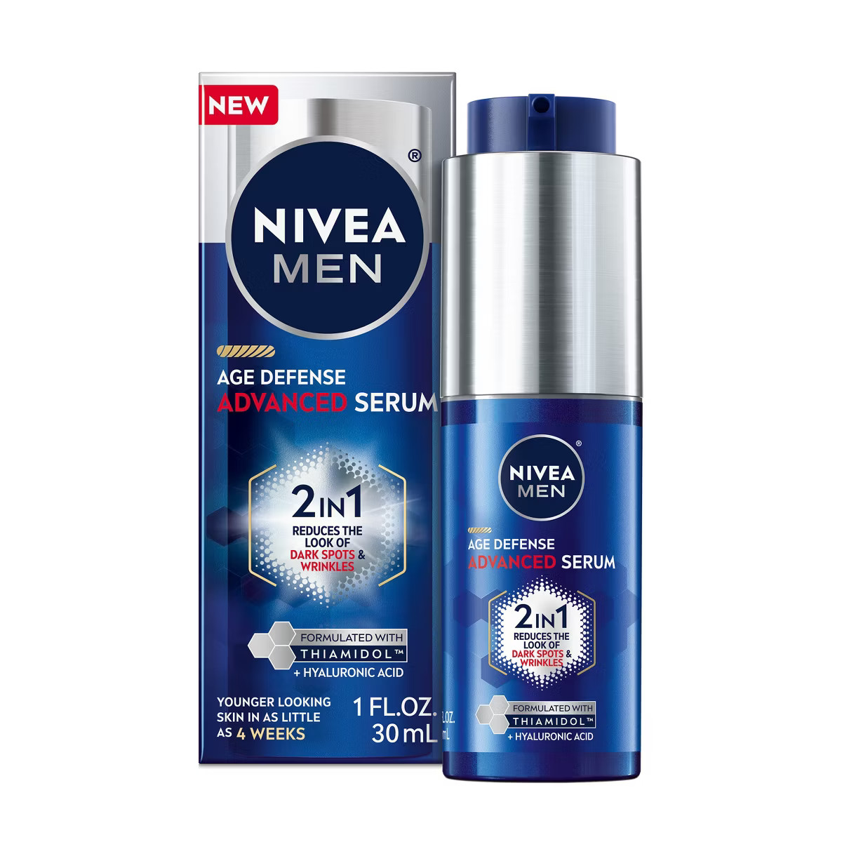 NIVEA Men Age Defense Advanced Face Serum - 1.0 fl oz | Target