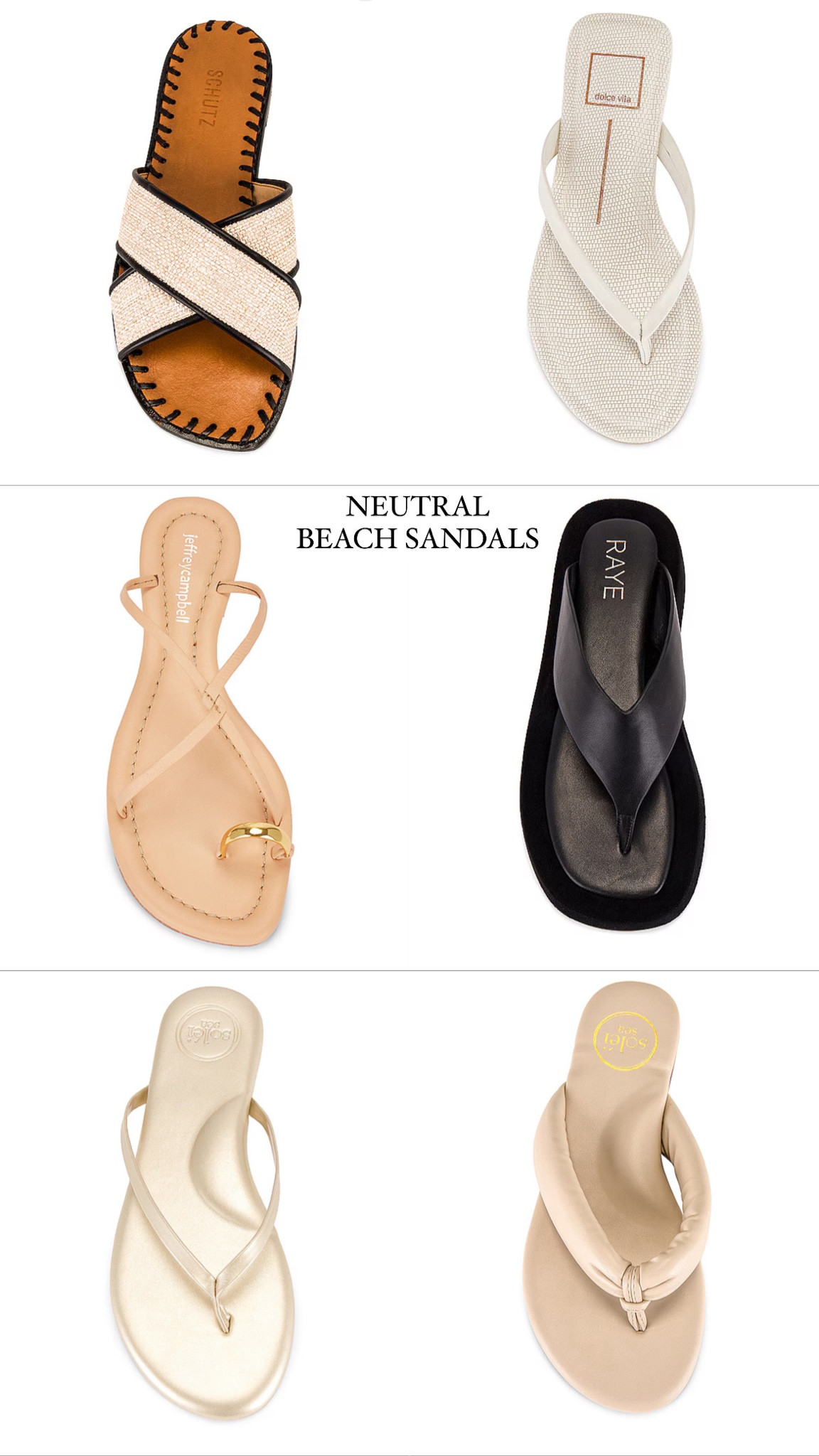 Beach sandal; all Revolve ☀️

#LTKSwim #LTKStyleTip #LTKSeasonal