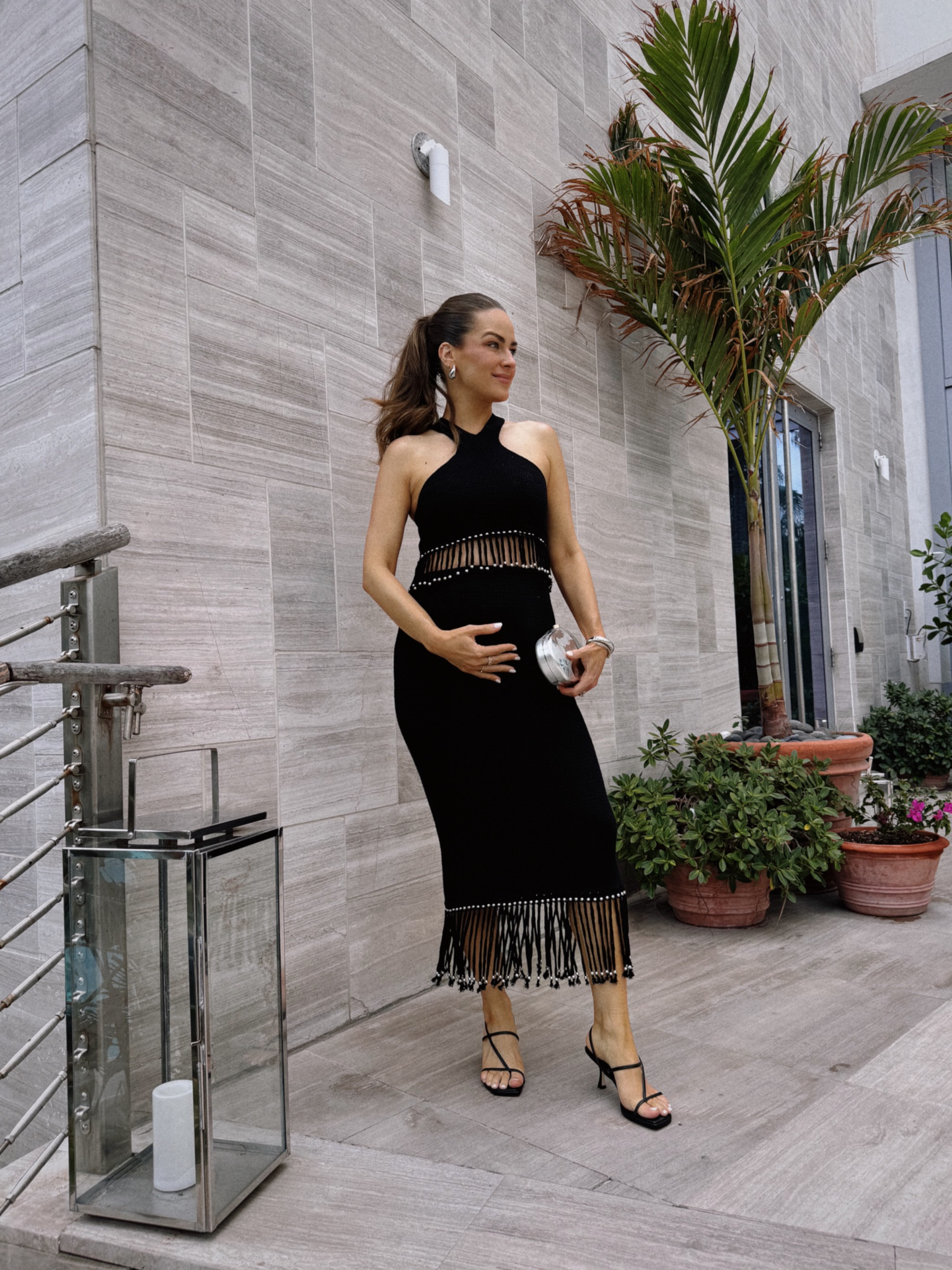 OOTN for night 2 of our babymoon . In a size S— it’s very stretchy! 

#LTKBump