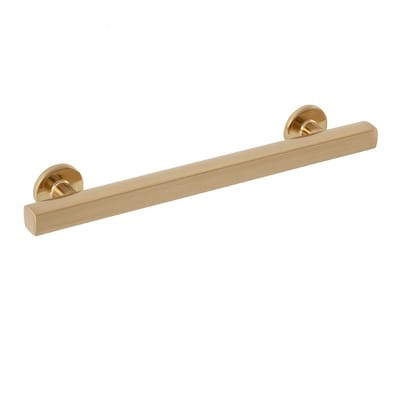 Sumner Street Home Hardware  Flynn 10-Pack 5-1/2-in Center to Center Satin Brass Rectangular Bar... | Lowe's