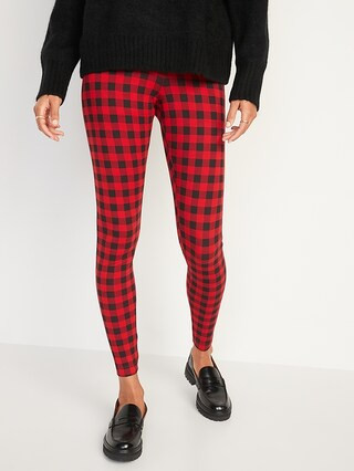 High-Waisted Printed Ankle Leggings For Women | Old Navy (US)