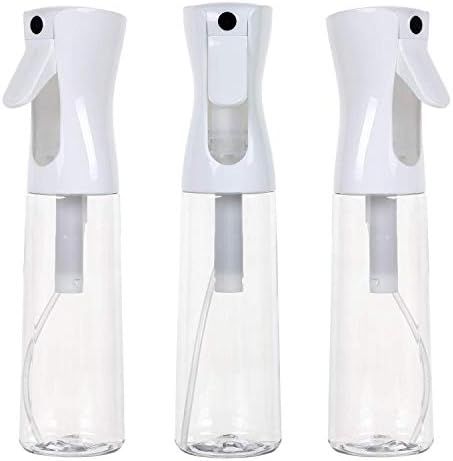 Houseables Continuous Spray Water Bottle, Hair Mist Sprayer, White, 12 Oz, 3 Pack, 10", Ultra Fin... | Amazon (US)