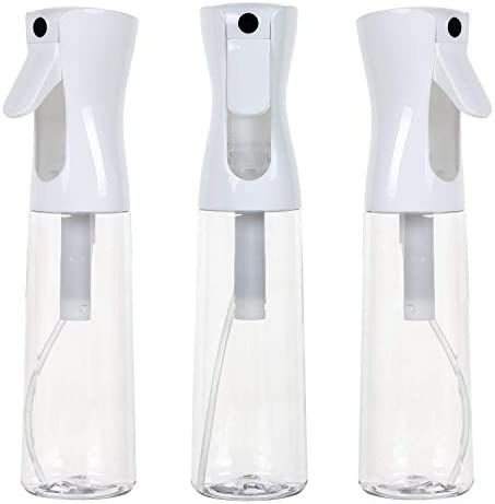 Houseables Continuous Spray Water Bottle, Hair Mist Sprayer, White, 12 Oz, 3 Pack, 10", Ultra Fin... | Amazon (US)