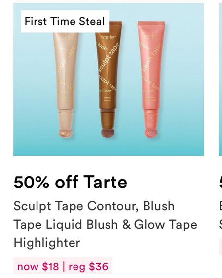 Ulta deal! 50% off tarte blush, glow and contour so good! Makeup, beauty, skincare 

#LTKfindsunder50 #LTKbeauty #LTKsalealert