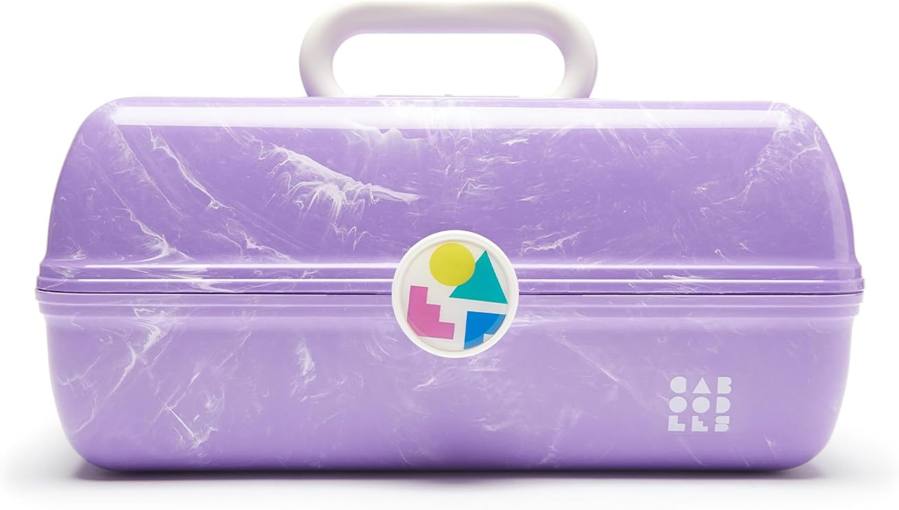 Caboodles On-The-Go Girl Retro Case, Lavender Marble, 13x8x5.75 Inch (Pack of 1) | Amazon (US)