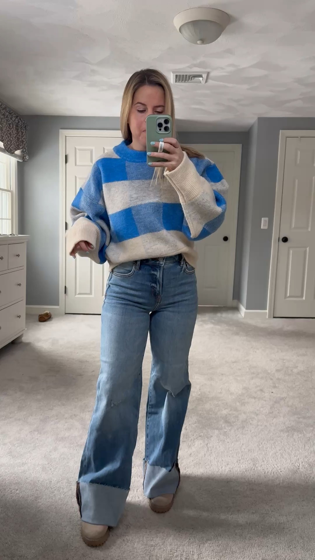 This sweater looks and feels very high end but cane be found at VICI. 

#LTKSeasonal #LTKSaleAlert #LTKgrwm